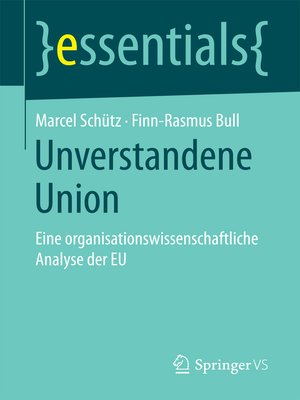 cover image of Unverstandene Union